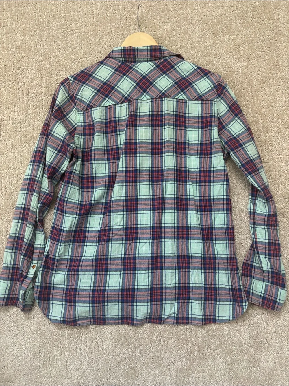 J. Crew Plaid Button-Down Cotton Womens 10 Fall Cozy Flannel